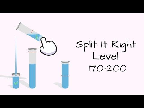 Video guide by Bigundes World: Split it Right Level 170 #splititright