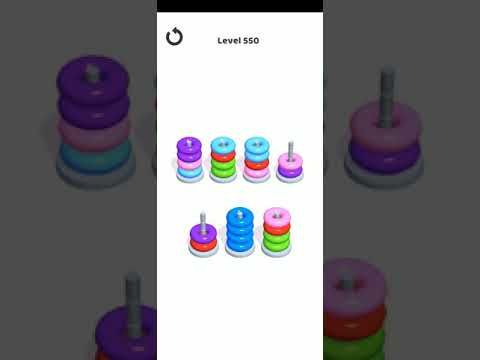 Video guide by Go Answer: Hoop Stack Level 550 #hoopstack