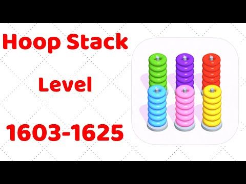 Video guide by ZCN Games: Hoop Stack Level 1603 #hoopstack