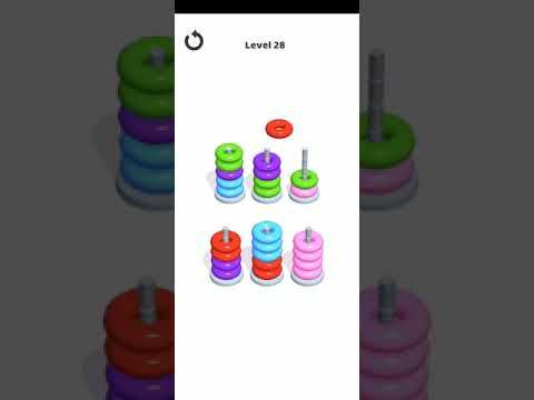 Video guide by Go Answer: Hoop Stack Level 28 #hoopstack