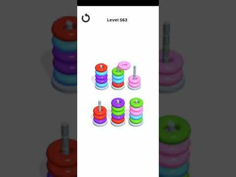 Video guide by Go Answer: Hoop Stack Level 563 #hoopstack