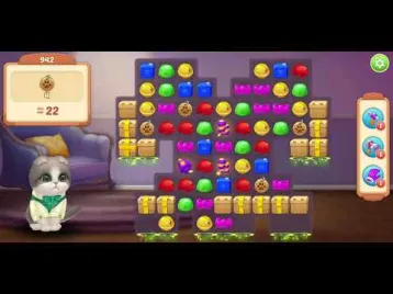 Video guide by Leo Mercury Games: Kitten Match Level 942 #kittenmatch