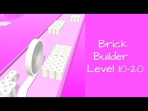 Video guide by Bigundes World: Brick Builder! Level 10-20 #brickbuilder