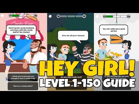 Video guide by TheGameAnswers: Hey Girl! Level 1-150 #heygirl