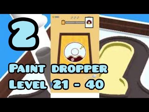 Video guide by Maroro19: Paint Dropper Level 21 #paintdropper