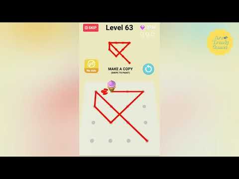 Video guide by Ara Trendy Games: Line Paint! Level 63 #linepaint