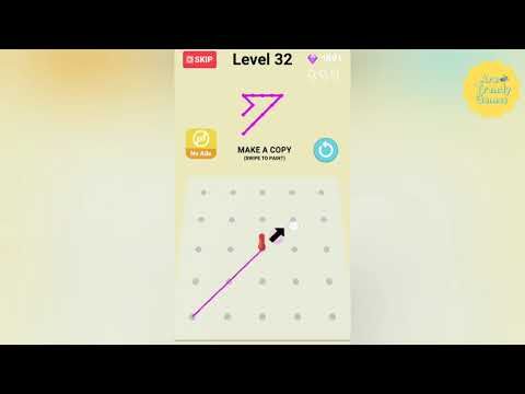 Video guide by Ara Trendy Games: Line Paint! Level 32 #linepaint