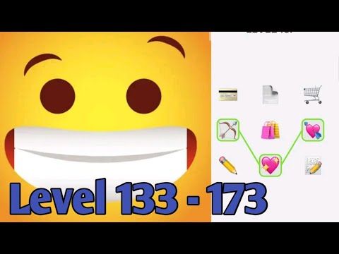 Video guide by chain gameplay: Emoji Puzzle! Level 133 #emojipuzzle