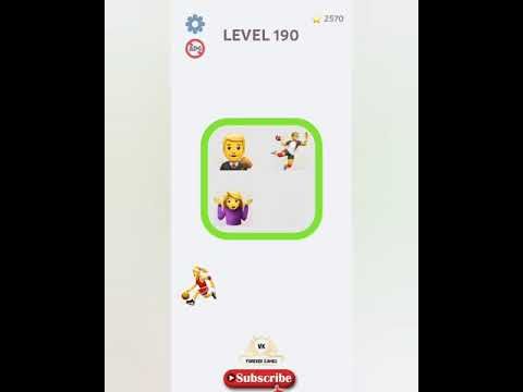 Video guide by VK Forever Games: Emoji Puzzle! Level 190 #emojipuzzle