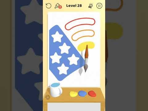Video guide by RebelYelliex: Paint Puzzle! Level 28 #paintpuzzle