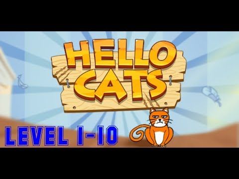 Video guide by Tomi: Hello Cats! Level 1-10 #hellocats