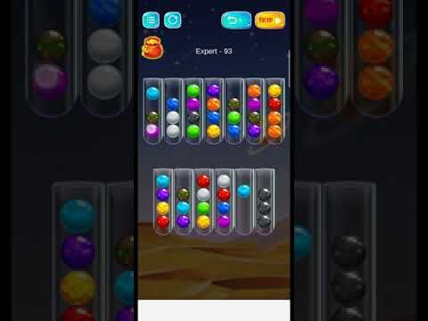 Video guide by AR Android Puzzle Gaming: Golden Bubble Sort Level 93 #goldenbubblesort