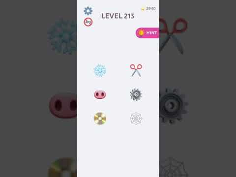 Video guide by Gaming 99: Emoji Puzzle! Level 213 #emojipuzzle