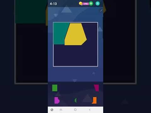 Video guide by This That and Those Things: Tangram! Level 4-13 #tangram