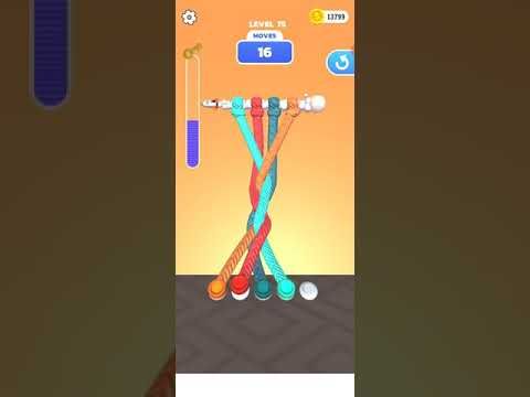 Video guide by ardilla: Tangle Master 3D Level 75 #tanglemaster3d