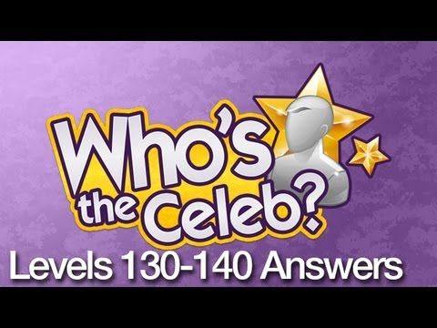 Video guide by AppAnswers: Who's the Celeb? levels 130-140 #whostheceleb