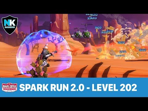 Video guide by Nighty Knight Gaming: Spark Run Level 202 #sparkrun