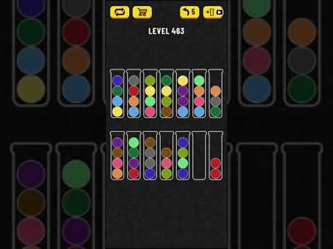 Video guide by Mobile games: Ball Sort Puzzle Level 463 #ballsortpuzzle