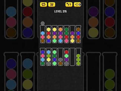 Video guide by Mobile games: Ball Sort Puzzle Level 215 #ballsortpuzzle