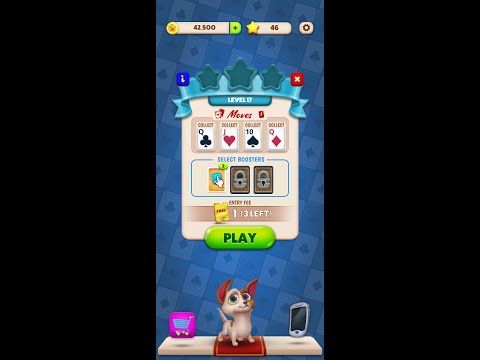 Video guide by Android Games: Solitaire Pets Adventure Level 17 #solitairepetsadventure