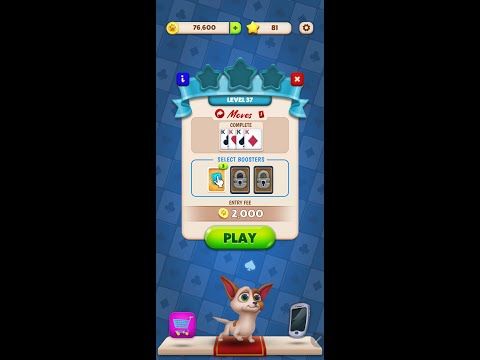 Video guide by Android Games: Solitaire Pets Adventure Level 37 #solitairepetsadventure