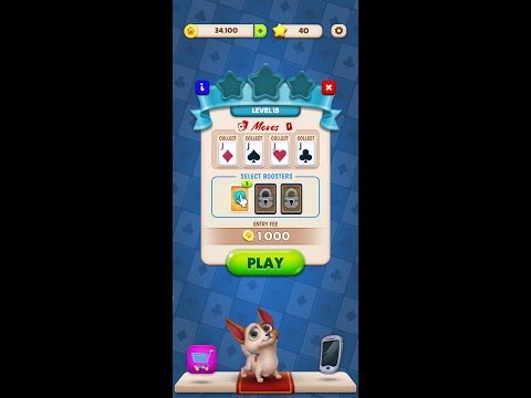 Video guide by Android Games: Solitaire Pets Adventure Level 15 #solitairepetsadventure
