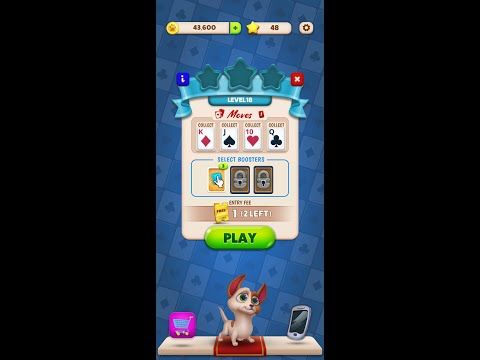 Video guide by Android Games: Solitaire Pets Adventure Level 18 #solitairepetsadventure