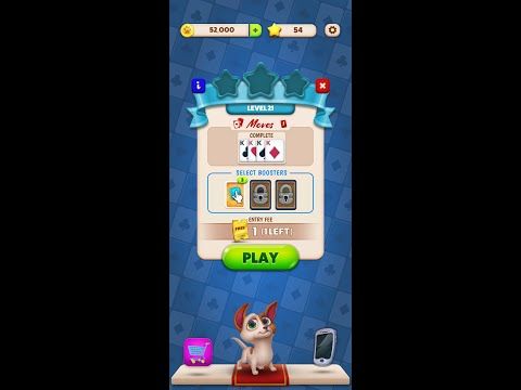Video guide by Android Games: Solitaire Pets Adventure Level 21 #solitairepetsadventure
