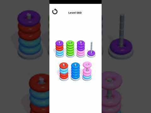 Video guide by Go Answer: Hoop Stack Level 560 #hoopstack