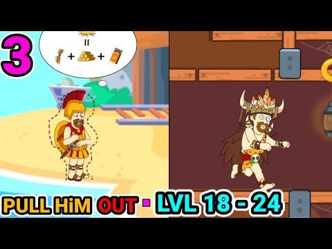 Video guide by Ashbgame: Pull Him Out Level 18 #pullhimout