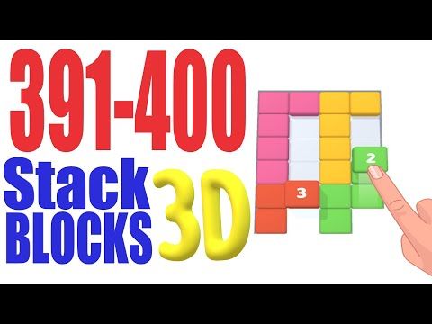 Video guide by Cat Shabo: Stack Blocks 3D Level 391 #stackblocks3d