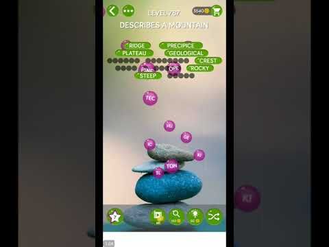 Video guide by ETPC EPIC TIME PASS CHANNEL: Word Pearls Level 787 #wordpearls