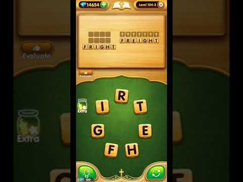 Video guide by ETPC EPIC TIME PASS CHANNEL: Bible Word Puzzle Chapter 104 - Level 3 #biblewordpuzzle
