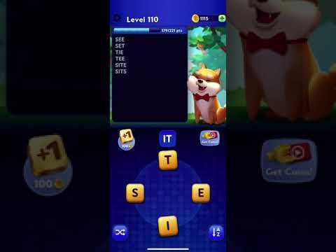 Video guide by RebelYelliex: Word Show Level 110 #wordshow