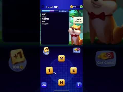 Video guide by RebelYelliex: Word Show Level 103 #wordshow