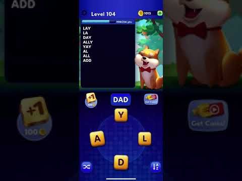 Video guide by RebelYelliex: Word Show Level 104 #wordshow