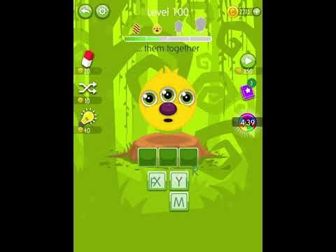Video guide by Scary Talking Head: Word Monsters Level 100 #wordmonsters