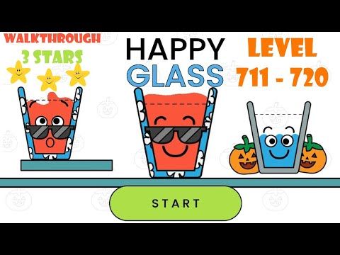 Video guide by Tèng Gaming: Happy Glass Level 711 #happyglass
