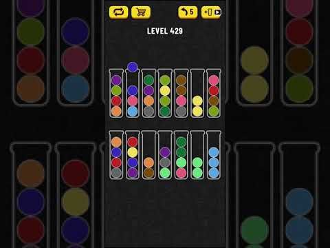 Video guide by Mobile games: Ball Sort Puzzle Level 429 #ballsortpuzzle
