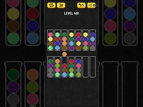 Video guide by Mobile games: Ball Sort Puzzle Level 491 #ballsortpuzzle