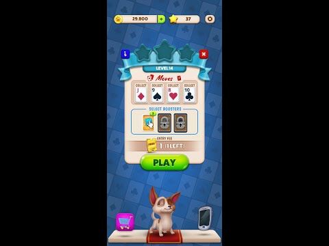 Video guide by Android Games: Solitaire Pets Adventure Level 14 #solitairepetsadventure