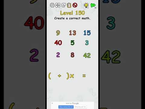 Video guide by AR Android Puzzle Gaming: Brain Master! Level 150 #brainmaster