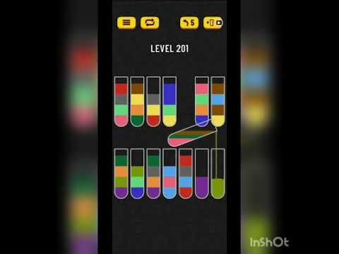 Video guide by Mobile Games: Water Sort Puzzle Level 201 #watersortpuzzle