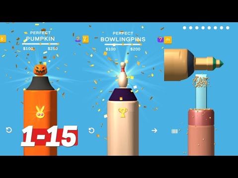 Video guide by HOTGAMES: Carve The Pencil Level 1-15 #carvethepencil