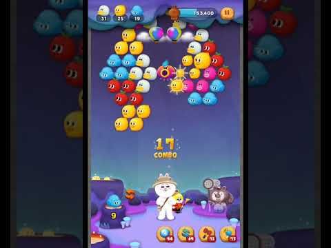 Video guide by 陳聖麟: LINE Bubble 2 Level 1566 #linebubble2
