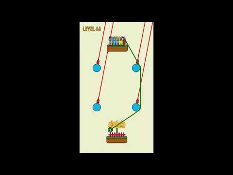 Video guide by puzzlesolver: Rope Rescue Level 44 #roperescue