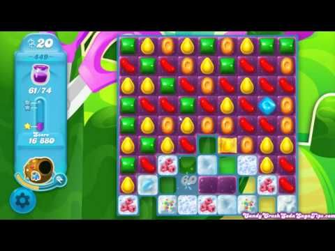 Video guide by Pete Peppers: Candy Crush Soda Saga Level 449 #candycrushsoda