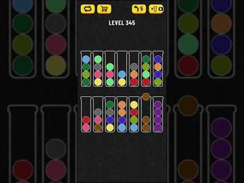 Video guide by Mobile games: Ball Sort Puzzle Level 345 #ballsortpuzzle