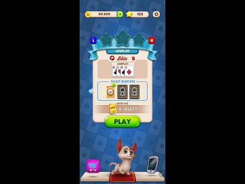 Video guide by Android Games: Solitaire Pets Adventure Level 49 #solitairepetsadventure