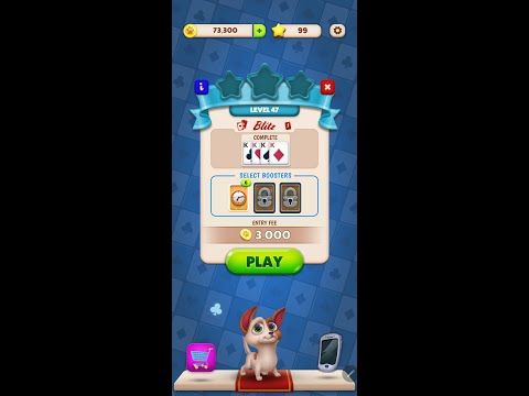 Video guide by Android Games: Solitaire Pets Adventure Level 47 #solitairepetsadventure
